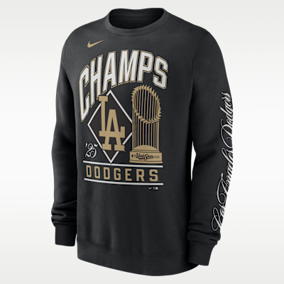 Los Angeles Dodgers Wordmark Men's Nike MLB Pullover Crew. Nike.com
